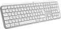 Logitech MX Keys S for Mac Wireless Keyboard 920-011638, Graphite, Bluetooth BLE, Multi-Device Easy-Switch, Smart Backlit, Rechargeable USB-C, macOS iPadOS