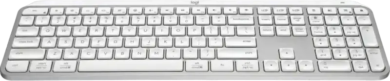 Logitech MX Keys S for Mac Wireless Keyboard 920-011638, Graphite, Bluetooth BLE, Multi-Device Easy-Switch, Smart Backlit, Rechargeable USB-C, macOS iPadOS