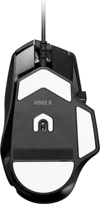 Logitech G502 X Wired Gaming Mouse, HERO 25K Sensor, 25,600 DPI, LIGHTFORCE Hybrid Switches, 13 Programmable Controls, Dual-Mode Scroll Wheel, Black