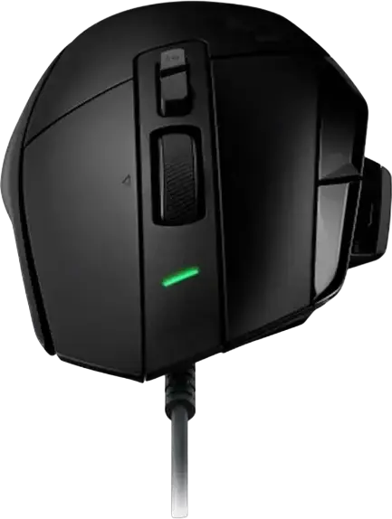 Logitech G502 X Wired Gaming Mouse, HERO 25K Sensor, 25,600 DPI, LIGHTFORCE Hybrid Switches, 13 Programmable Controls, Dual-Mode Scroll Wheel, Black