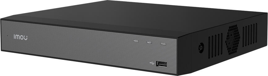 Сетевой видеорегистратор Imou NVR-N110-4P, 10 IP-каналов, 4 PoE-порта, макс. разрешение 10 Мп, 4K HDMI/VGA, H.265, поддержка SATA 16 ТБ, WiFi, ONVIF