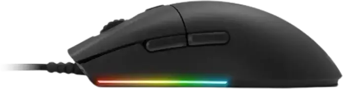 Mouse Gaming NZXT Lift MS-1WRAX-BM, Senzor Optic PixArt 3389 16,000 DPI, 400 IPS, Switch-uri Omron, Iluminare RGB, Ambidextru, Culoare: Negru