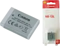 Аккумулятор Canon NB-13L Li-ion перезаряжаемый 3.6В 1250мАч для PowerShot G1 X Mark III, G5 X, G7 X, G9 X, SX620 HS, SX720 HS, SX740 HS