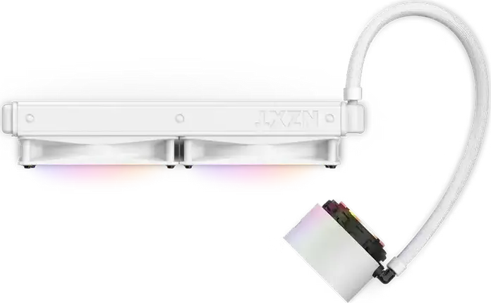 Система жидкостного охлаждения СЖО NZXT Kraken Elite 280 RGB AIO, TFT-LCD дисплей 2.36", алюминиевый радиатор 280мм, 2 вентилятора F140 RGB Core, Intel LGA 1700/1200/115X, AMD AM5/AM4