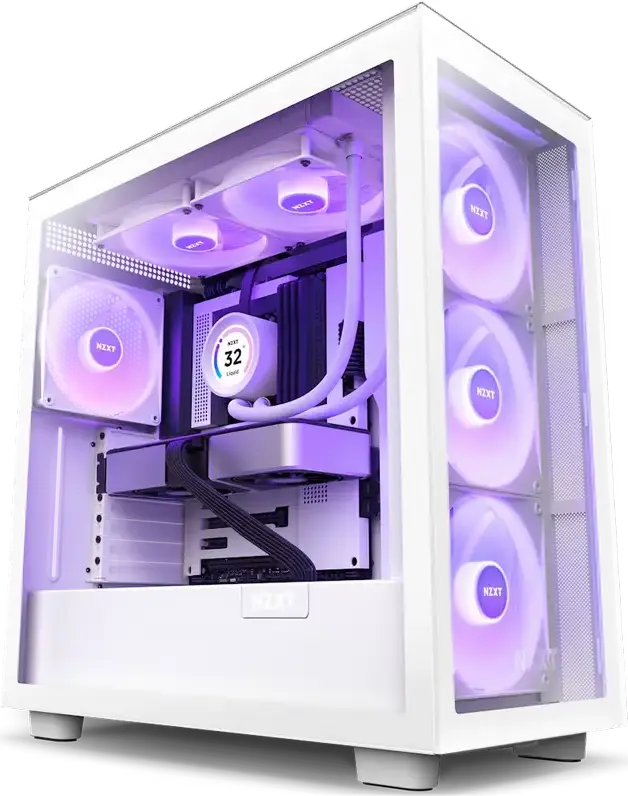 Система жидкостного охлаждения СЖО NZXT Kraken Elite 280 RGB AIO, TFT-LCD дисплей 2.36", алюминиевый радиатор 280мм, 2 вентилятора F140 RGB Core, Intel LGA 1700/1200/115X, AMD AM5/AM4