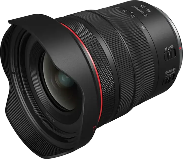 Объектив Canon RF 14-35mm f/4L IS USM широкоугольный зум для Full Frame, автофокус Nano USM, оптическая стабилизация IS, пыле- и влагозащита, 77мм