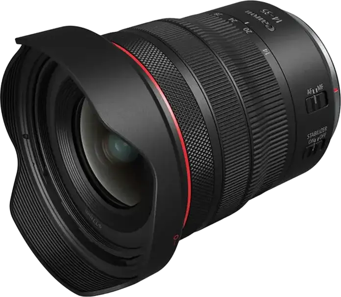 Объектив Canon RF 14-35mm f/4L IS USM широкоугольный зум для Full Frame, автофокус Nano USM, оптическая стабилизация IS, пыле- и влагозащита, 77мм