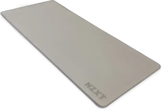 NZXT MXP700 Gaming Mouse Pad, Medium Extended Fabric Surface, Non-Slip Rubber Base, 720x300x3mm, Black, Low Friction Stain Resistant