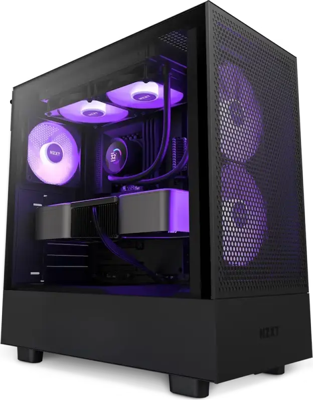 Система жидкостного охлаждения СЖО NZXT Kraken 240 RGB RL-KR240, алюминиевый радиатор 240мм, ЖК-дисплей 1.54", 2 вентилятора F120 RGB Core, Intel LGA 1700/1200/115X и AMD AM5/AM4