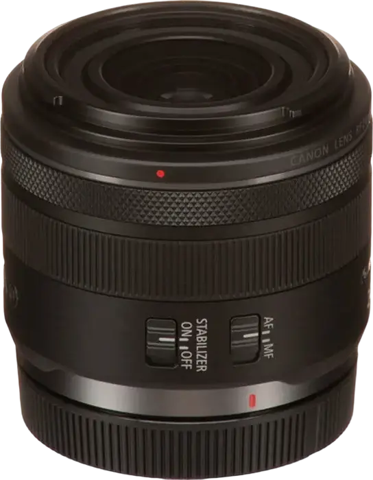 Obiectiv Canon RF 24mm f/1.8 Macro IS STM Prime pentru Full Frame, Autofocus, Stabilizare Imagine, Magnificare Maxima 0.5x, Diametru Filtru 52mm