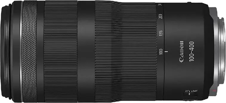 Canon RF 100-400mm f/5.6-8 IS USM Zoom Lens for Full Frame, Nano USM Autofocus, Image Stabilization, 67mm Filter Diameter