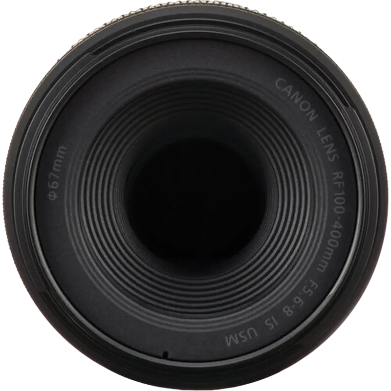 Canon RF 100-400mm f/5.6-8 IS USM Zoom Lens for Full Frame, Nano USM Autofocus, Image Stabilization, 67mm Filter Diameter