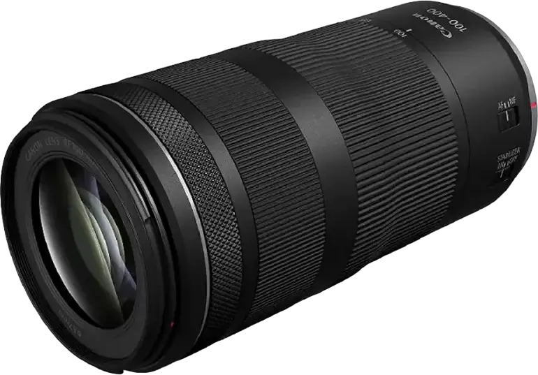 Canon RF 100-400mm f/5.6-8 IS USM Zoom Lens for Full Frame, Nano USM Autofocus, Image Stabilization, 67mm Filter Diameter