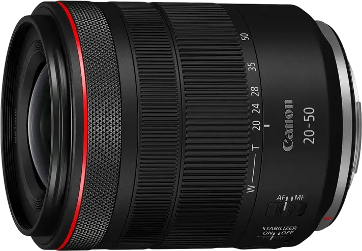 Set de 3 piese Cameră Mirrorless Canon EOS R6 V cu Obiectiv RF 20-50mm f/4 L IS USM PZ, Full Frame CMOS 32.5MP, DIGIC X, 40fps, IBIS
