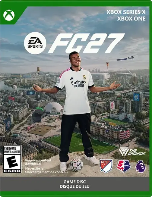 EA Sports FC 27 for Xbox Series X, Association Football Simulation Game, Physical Disc Edition, Developed by Electronic Arts