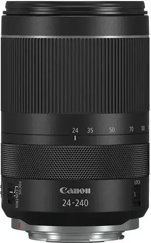 Объектив Canon RF 24-240mm f/4.0-6.3 IS USM Full Frame с оптическим стабилизатором изображения и ультразвуковым мотором USM, диаметр фильтра 72мм