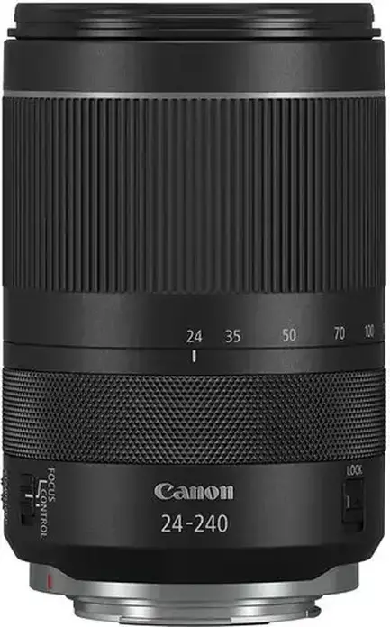 Объектив Canon RF 24-240mm f/4.0-6.3 IS USM Full Frame с оптическим стабилизатором изображения и ультразвуковым мотором USM, диаметр фильтра 72мм