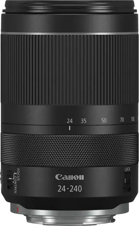 Объектив Canon RF 24-240mm f/4.0-6.3 IS USM Full Frame с оптическим стабилизатором изображения и ультразвуковым мотором USM, диаметр фильтра 72мм