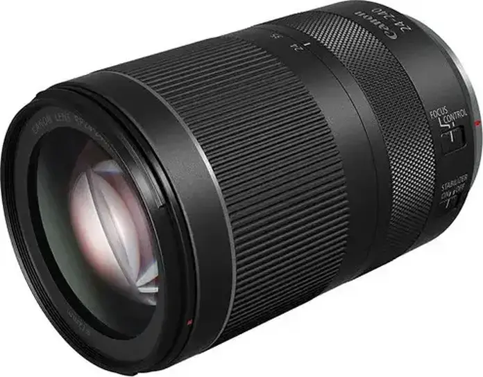Объектив Canon RF 24-240mm f/4.0-6.3 IS USM Full Frame с оптическим стабилизатором изображения и ультразвуковым мотором USM, диаметр фильтра 72мм
