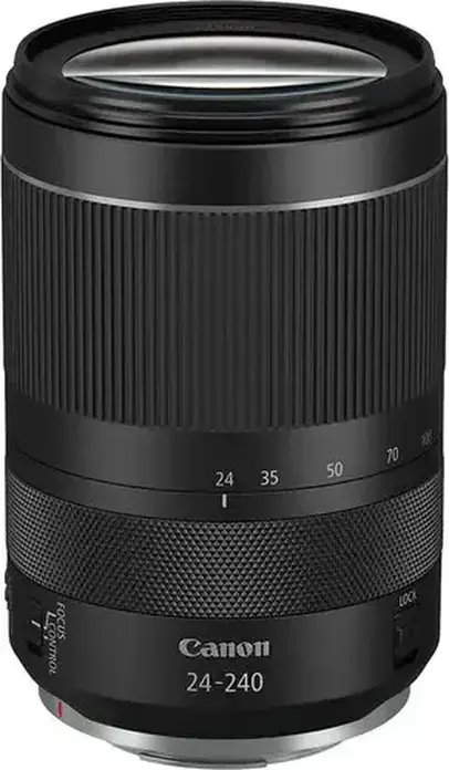 Объектив Canon RF 24-240mm f/4.0-6.3 IS USM Full Frame с оптическим стабилизатором изображения и ультразвуковым мотором USM, диаметр фильтра 72мм