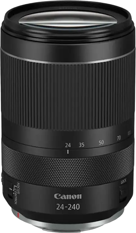 Объектив Canon RF 24-240mm f/4.0-6.3 IS USM Full Frame с оптическим стабилизатором изображения и ультразвуковым мотором USM, диаметр фильтра 72мм