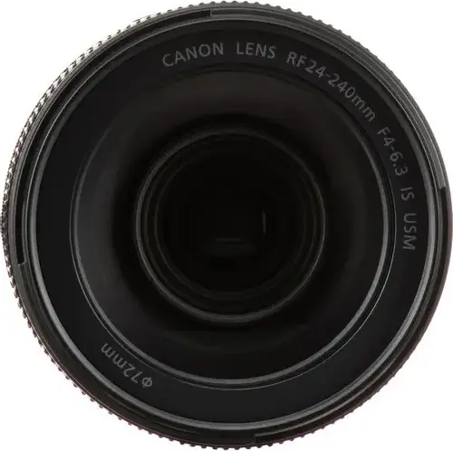 Объектив Canon RF 24-240mm f/4.0-6.3 IS USM Full Frame с оптическим стабилизатором изображения и ультразвуковым мотором USM, диаметр фильтра 72мм