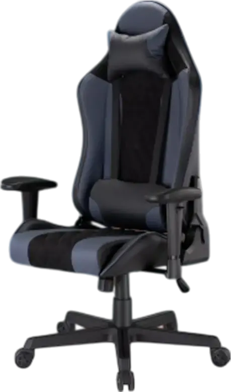 Scaun Gaming Lumi CH09-1, Piele PU si Piele de Caprioara, Lift Gas Clasa 3, Cotiere Reglabile, Suporta 150kg, Inclinare 150 Grade, cu Perne pentru Cap si Lom