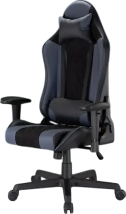 Scaun Gaming Lumi CH09-1, Piele PU si Piele de Caprioara, Lift Gas Clasa 3, Cotiere Reglabile, Suporta 150kg, Inclinare 150 Grade, cu Perne pentru Cap si Lom