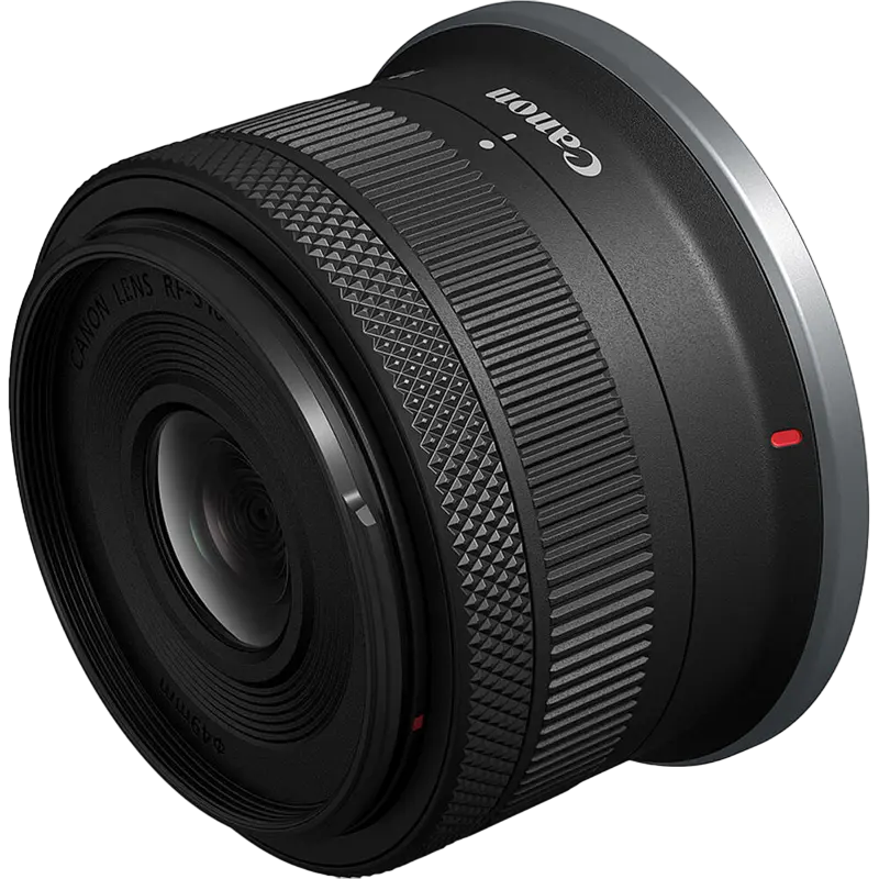 Obiectiv Zoom Ultra-Unghi Canon RF-S 10-18mm f/4.5-6.3 IS STM pentru Montura RF APS-C, Stabilizare Optica, Autofocus STM, Diametru Filtru 49mm