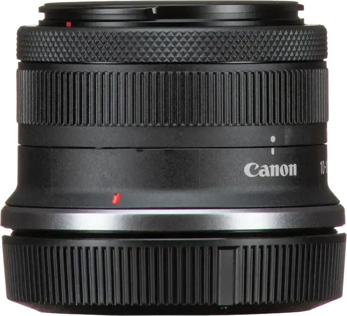 Obiectiv Zoom Ultra-Unghi Canon RF-S 10-18mm f/4.5-6.3 IS STM pentru Montura RF APS-C, Stabilizare Optica, Autofocus STM, Diametru Filtru 49mm