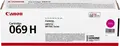 Genuine Canon CRG-069H High Capacity Laser Toner Cartridge, Magenta, 5500 Page Yield, for i-SENSYS LBP673Cdw, LBP673dw, MF752Cdw, MF754Cdw, MF750C