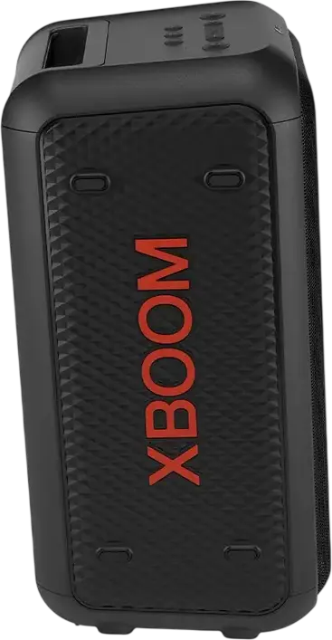 LG XBOOM XL5T Portable Bluetooth Party Speaker, 200W RMS, 2.1 CH, 6.5-inch Woofer, IPX4 Water Resistant, 12h Battery, Mic & Guitar Inputs, Black