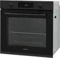 Sharp K-70P19BNH-EU Built-in Multifunction Electric Oven, 78L Cavity, 9 Functions, Class A, Matte Black, LED Timer, Soft-closing Door
