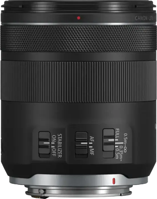 Объектив Canon RF 85mm f/2 Macro IS STM Prime для полнокадровых камер, оптическая стабилизация, увеличение 0.5x, фильтр 67мм, черный