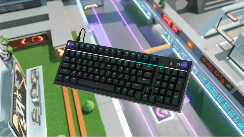 Logitech G316 X 98 Wired Mechanical Gaming Keyboard, 98% Compact Layout with Numpad, Hot-swappable Tactile Switches, 8000Hz Polling Rate, RGB, LED Display