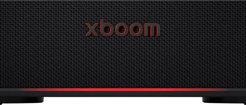LG XBOOM Bounce Portable Bluetooth Speaker, 40W RMS, 2.1 CH Audio, IP67 Waterproof, 30h Battery, RGB Lighting, Black