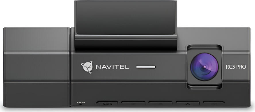 Set de 3 camere Navitel RC3 Pro Dash Cam Triple Channel, Full HD 1080p, Ecran IPS Touch 3.16", Wi-Fi, GPS, G-Sensor, Supercapacitor, Negru