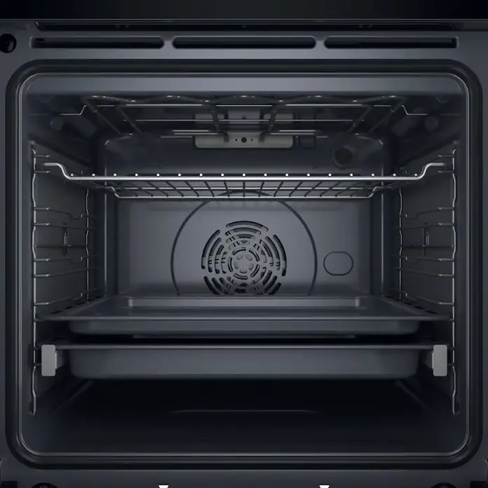 Встраиваемый электрический духовой шкаф Whirlpool WOI4S8CM1SBA, 73 л, класс A+, 6th Sense, Steam+, AirFry, каталитическая очистка, черный, набор с Doc-station