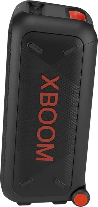Sistem Audio Portabil LG XBOOM XL9T, Box Party 1000W RMS, 2.2 CH, Dual Woofere 8 inch, Iluminare RGB Pixel LED, Rezistenta la apa IPX4, Negru