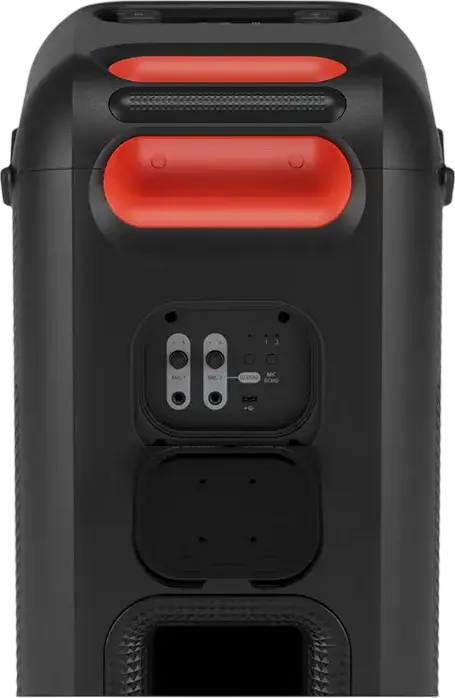 Sistem Audio Portabil LG XBOOM XL9T, Box Party 1000W RMS, 2.2 CH, Dual Woofere 8 inch, Iluminare RGB Pixel LED, Rezistenta la apa IPX4, Negru