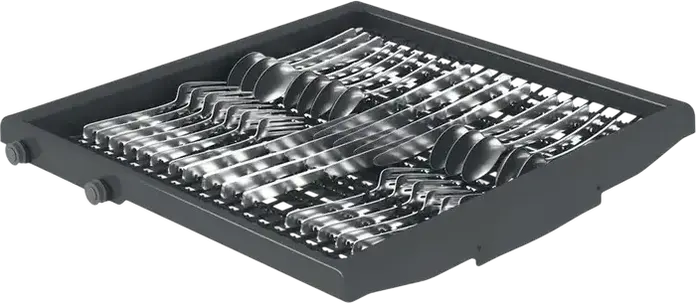 Whirlpool WH4FFA14BN6X Freestanding Dishwasher, 14 Place Settings, Energy Class A, 6th Sense Technology, NaturalDry, 8 Programs, Grey Inox, 60cm