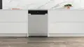 Whirlpool WH4FFA14BN6X Freestanding Dishwasher, 14 Place Settings, Energy Class A, 6th Sense Technology, NaturalDry, 8 Programs, Grey Inox, 60cm