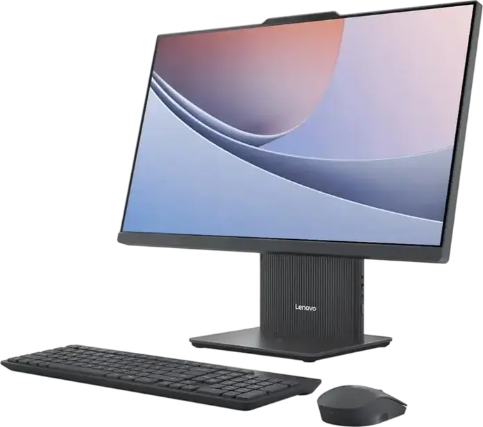All-in-One Lenovo IdeaCentre 24ILL11, 23.8" FHD IPS, Intel Core Ultra 5 226V, 16GB DDR5, 512GB SSD + 1TB HDD, RTX 4050, Fara SO, Luna Grey, Tastatura si Mouse Wireless
