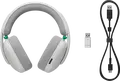 Logitech G325 Lightspeed Wireless Gaming Headset, White, 32mm Drivers, 24-bit Audio, Dual Beamforming AI Noise Reducing Mic, 24h Battery, PC Mac PS Switch