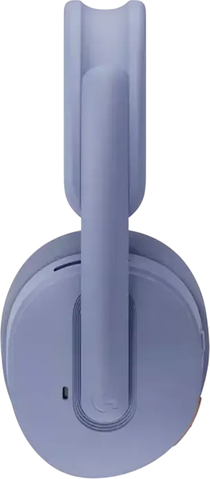 Casca Gaming Wireless Logitech G325 Lightspeed, Lila/Violet, Difuzoare 32mm, Audio 24-bit, Microfon Dual Beamforming cu Reducere Zgomot AI, Baterie 24h, PC Mac PS Switch