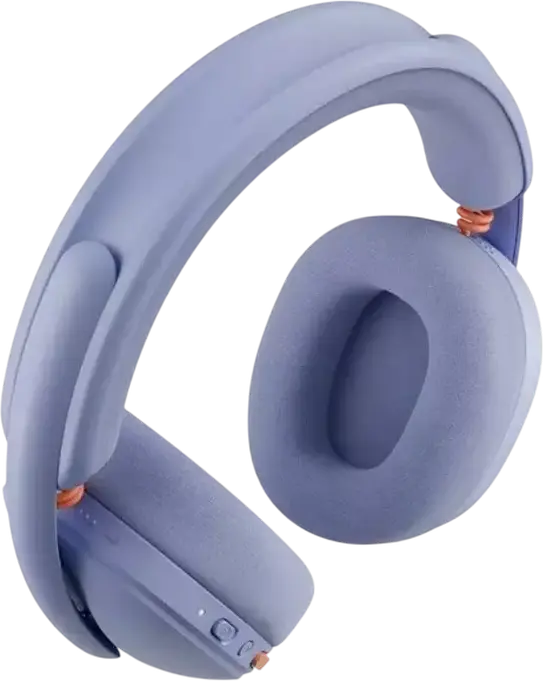 Casca Gaming Wireless Logitech G325 Lightspeed, Lila/Violet, Difuzoare 32mm, Audio 24-bit, Microfon Dual Beamforming cu Reducere Zgomot AI, Baterie 24h, PC Mac PS Switch