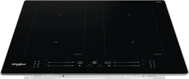 Встраиваемая индукционная панель Whirlpool WL S8560 AL, 4 зоны, FlexiOval, Slider Premium Touch, Витрокерамика, Алюминиевая рамка, Черная, 59.8 см