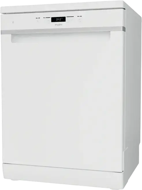 Masina de spalat vase incorporabila Whirlpool WH4FFB14BN6W, Dimensiune completa, 14 seturi, 8 programe, Afisaj LED, Alb, 60x59x85 cm