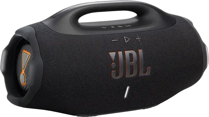 Boxa Portabila Bluetooth JBL Boombox 4 200W RMS, Neagra, Rezistenta la Apa IP68, AI Sound Boost, Auracast, Baterie cu Autonomie Mare