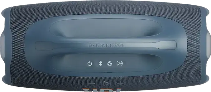 Boxa Portabila Bluetooth JBL Boombox 4 200W RMS, Albastru, Iluminare Unicolora, Rezistenta la Apa IP68, AI Sound Boost, Auracast, Baterie cu Autonomie Mare